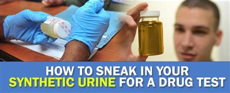 How to sneak pee in a drug test. Things To Know About How to sneak pee in a drug test. 